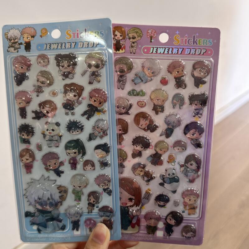 3D Printing Toys - Cartoon 3D Relief Stickers Anime Peripheral