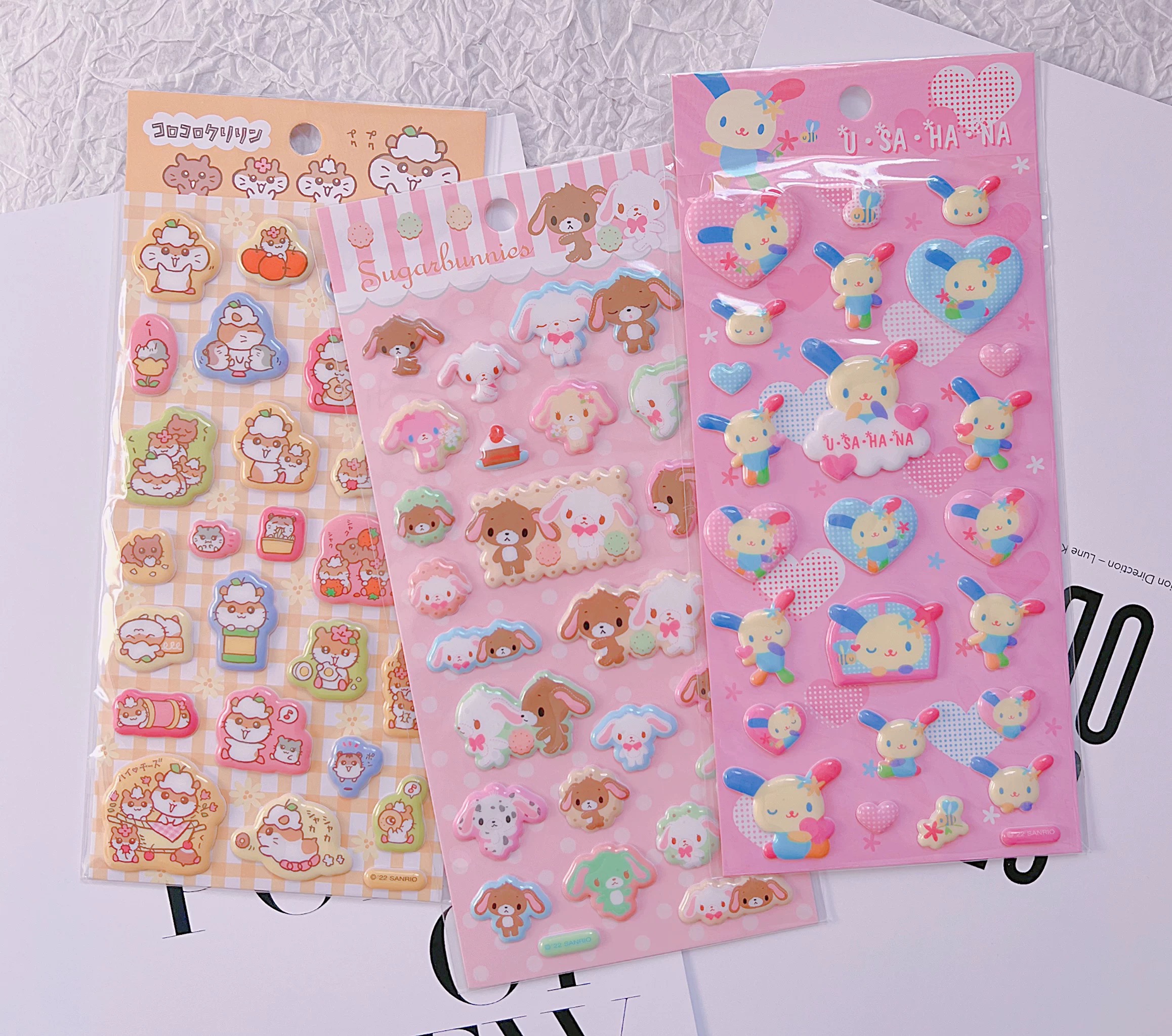 3D Printing Toys - New Sanrio Usahana Sugarbunnies 3D Bubble