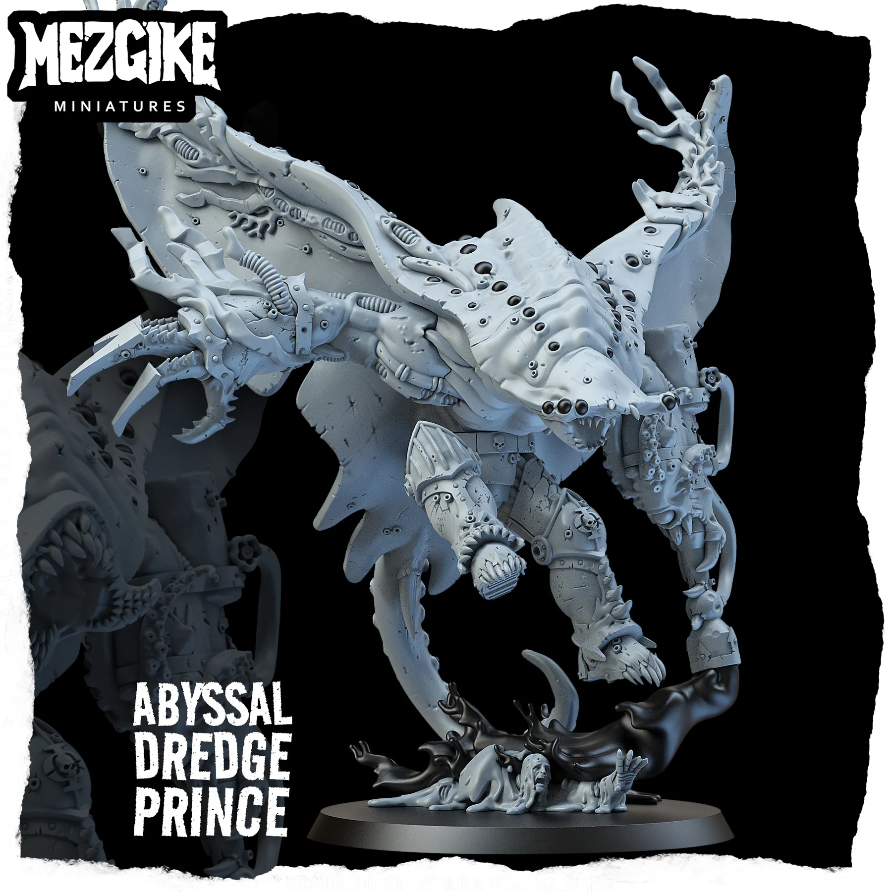 3D Printing Jobs - Abyssal dredge prince, Plague Figure, Space