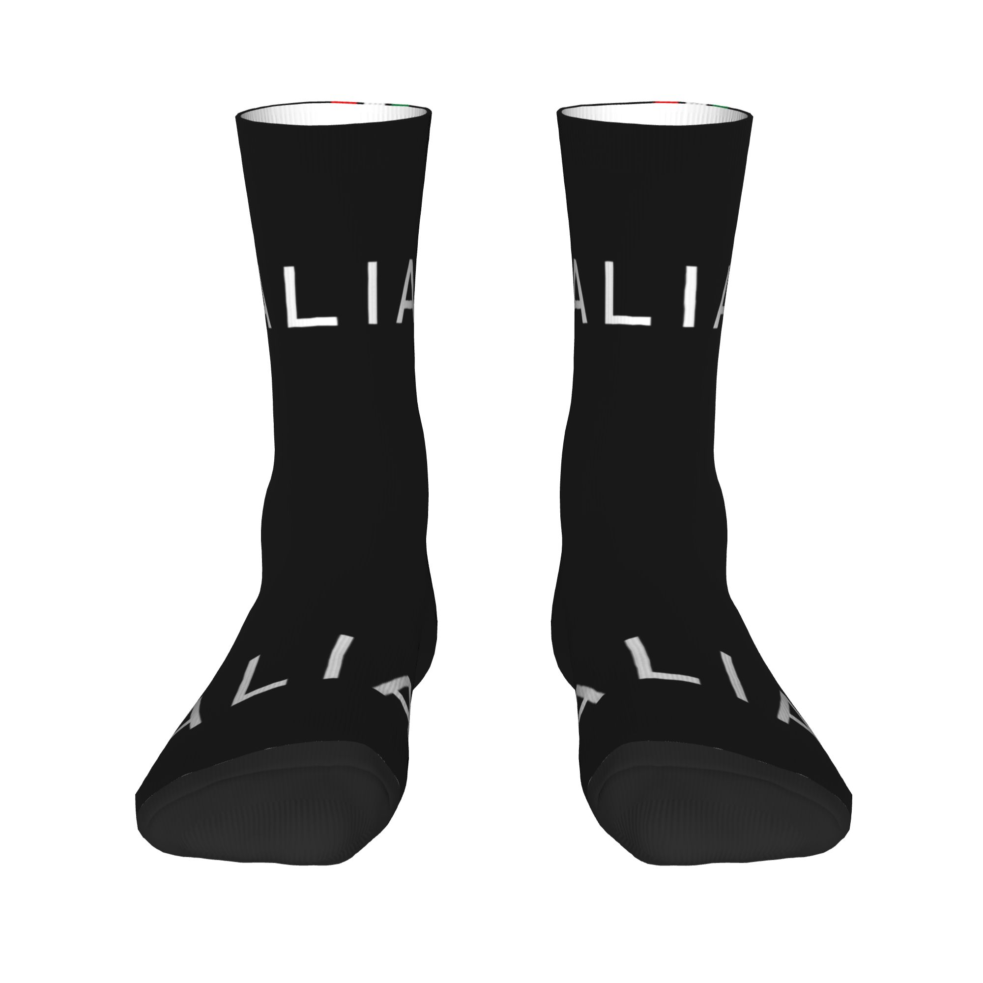 3D Printing Qatar - Cute Mens Italy Flag Dress Socks
