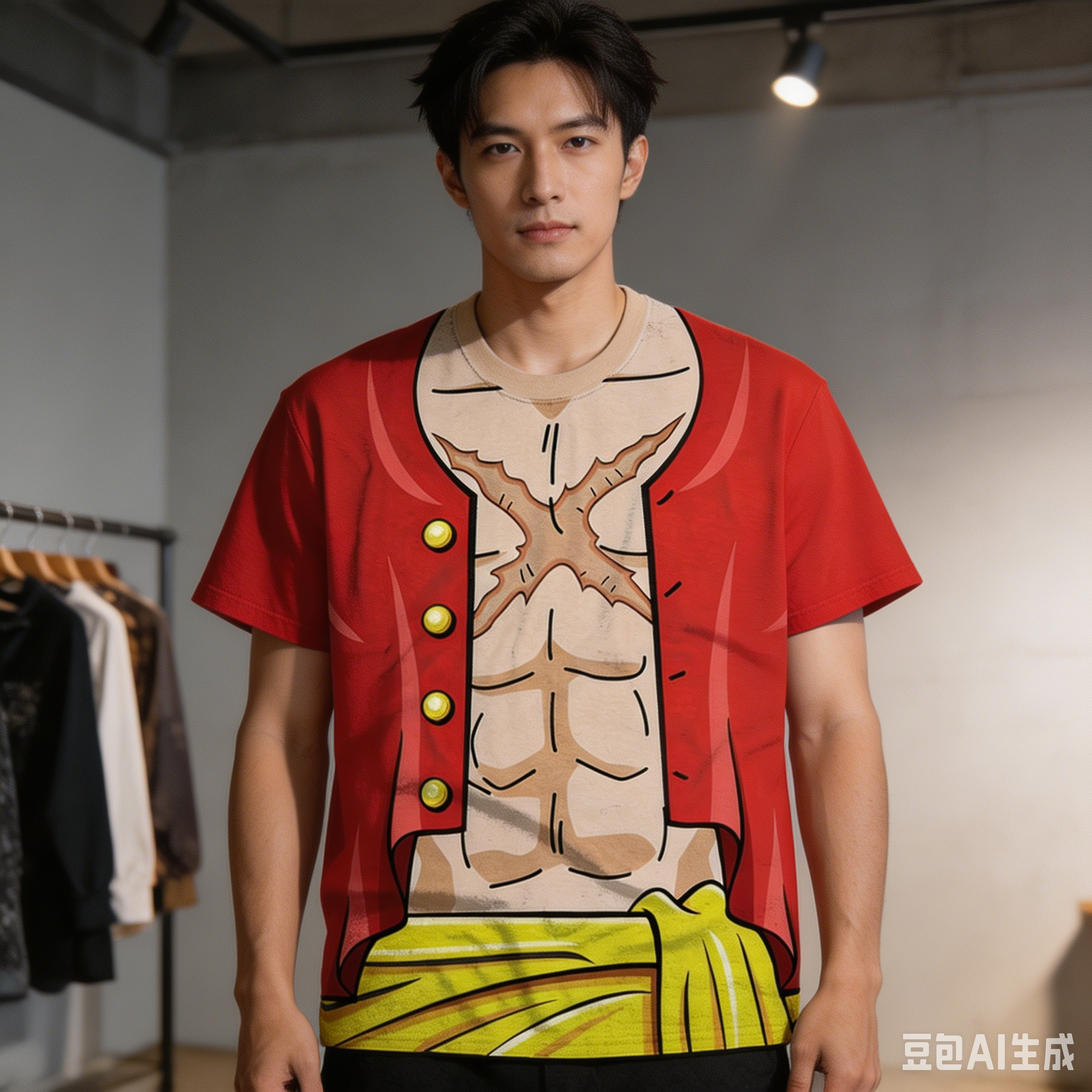 3D Printing Examples - Summer Anime One Piece Luffy Short