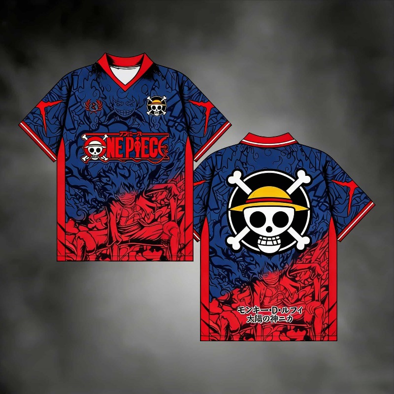 3D Printing Examples - One Piece Luffy 3D Print Jersey
