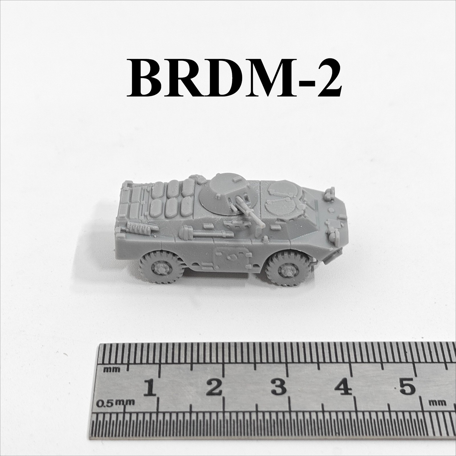 3D Printing Jobs - Soviet BRDM-2 Armored Vehicle,3D Printed,1/144 Scale