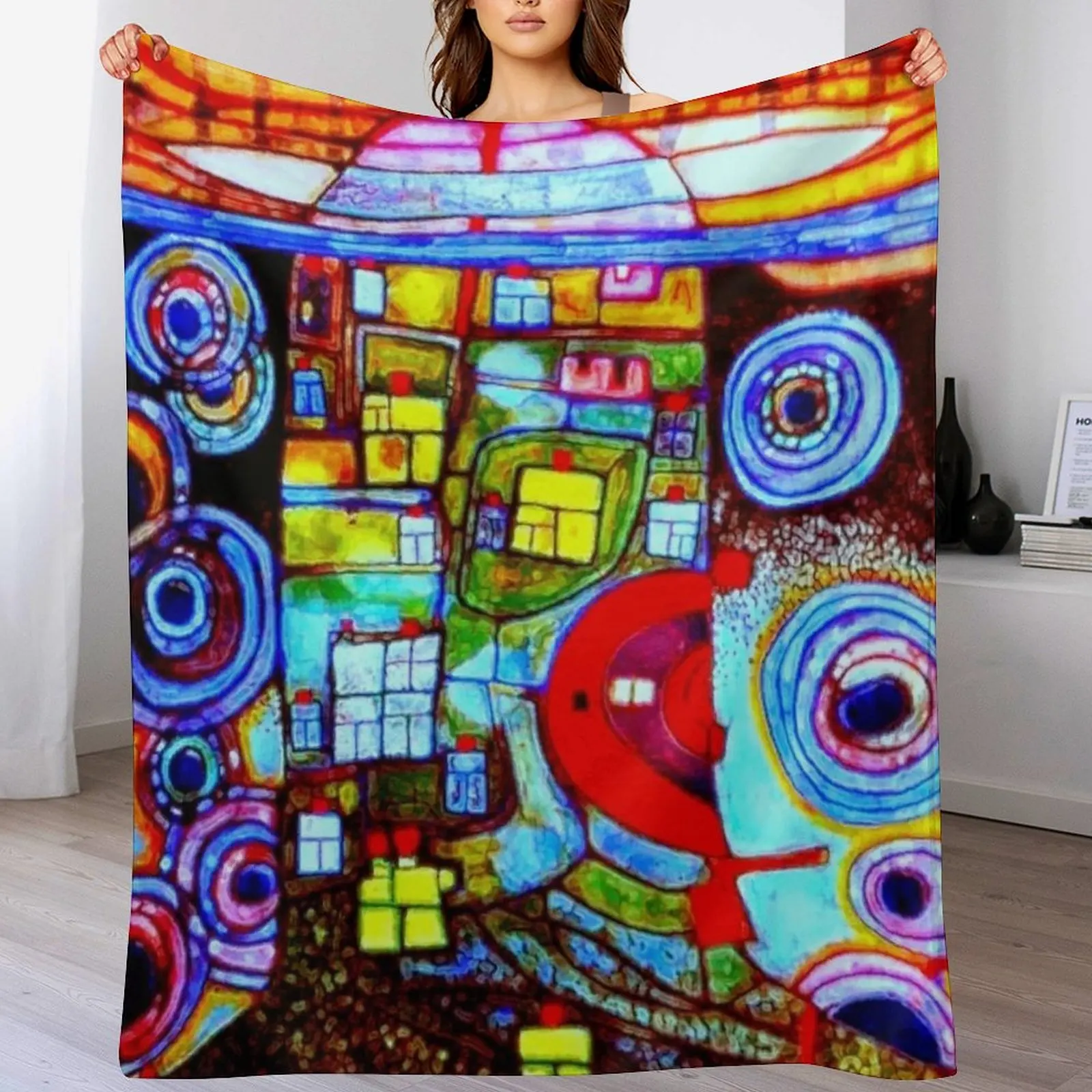 3D Printing Qatar - Qatar 813 neon Throw Blanket Soft