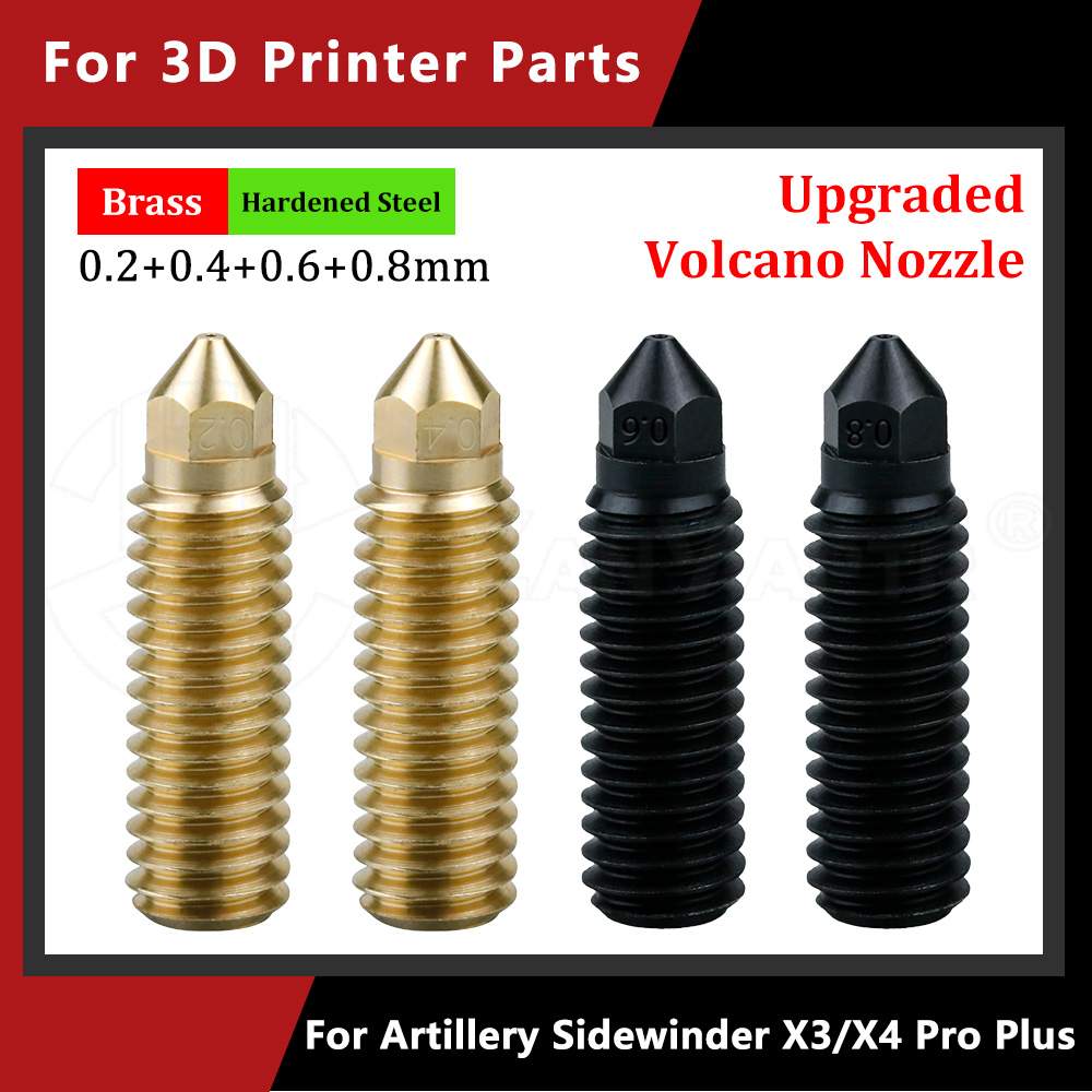3D Printer Nozzle Brass - 1-5 Pcs Nozzle For Artillery Sidewinder