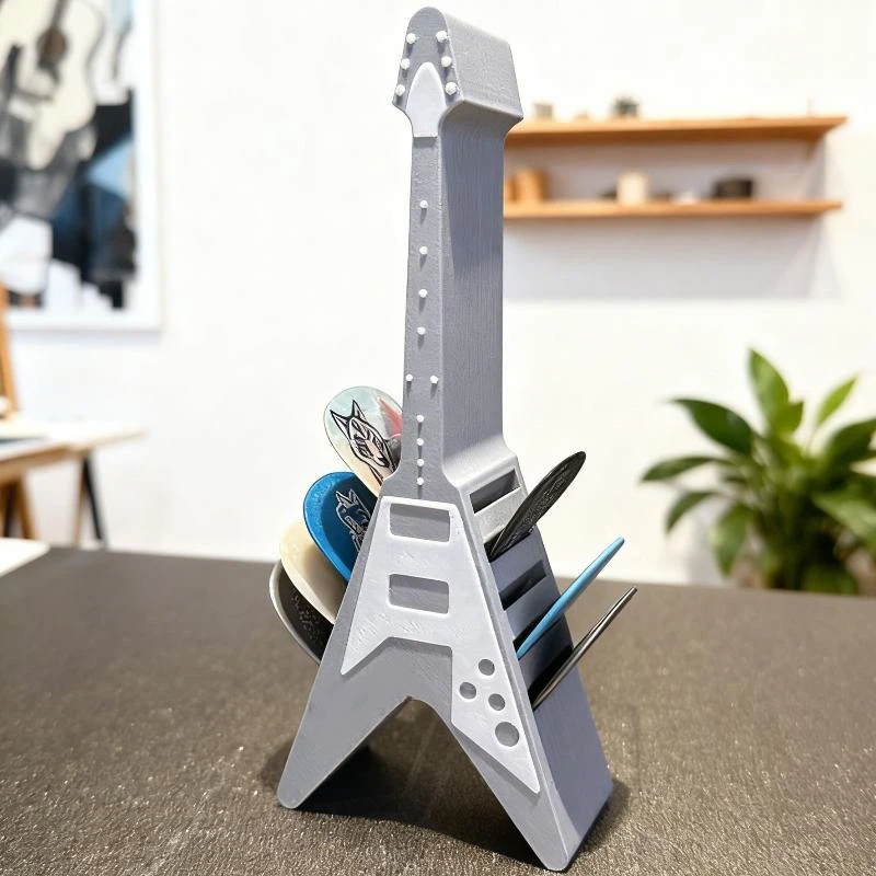 3D Printing Guitar - New 3D Printed Guitar Picks Holder