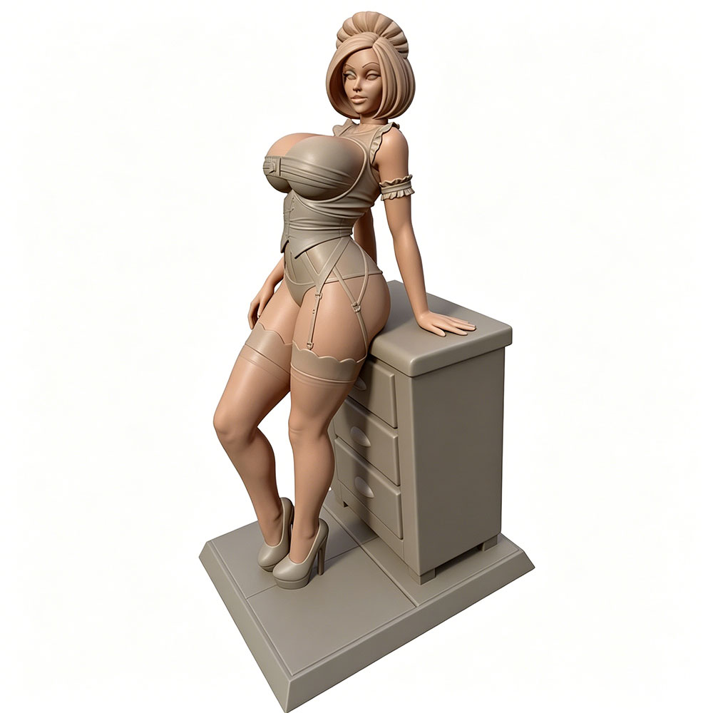 3D Printing Jobs - 75mm --175mm Sexy Girl Resin Model