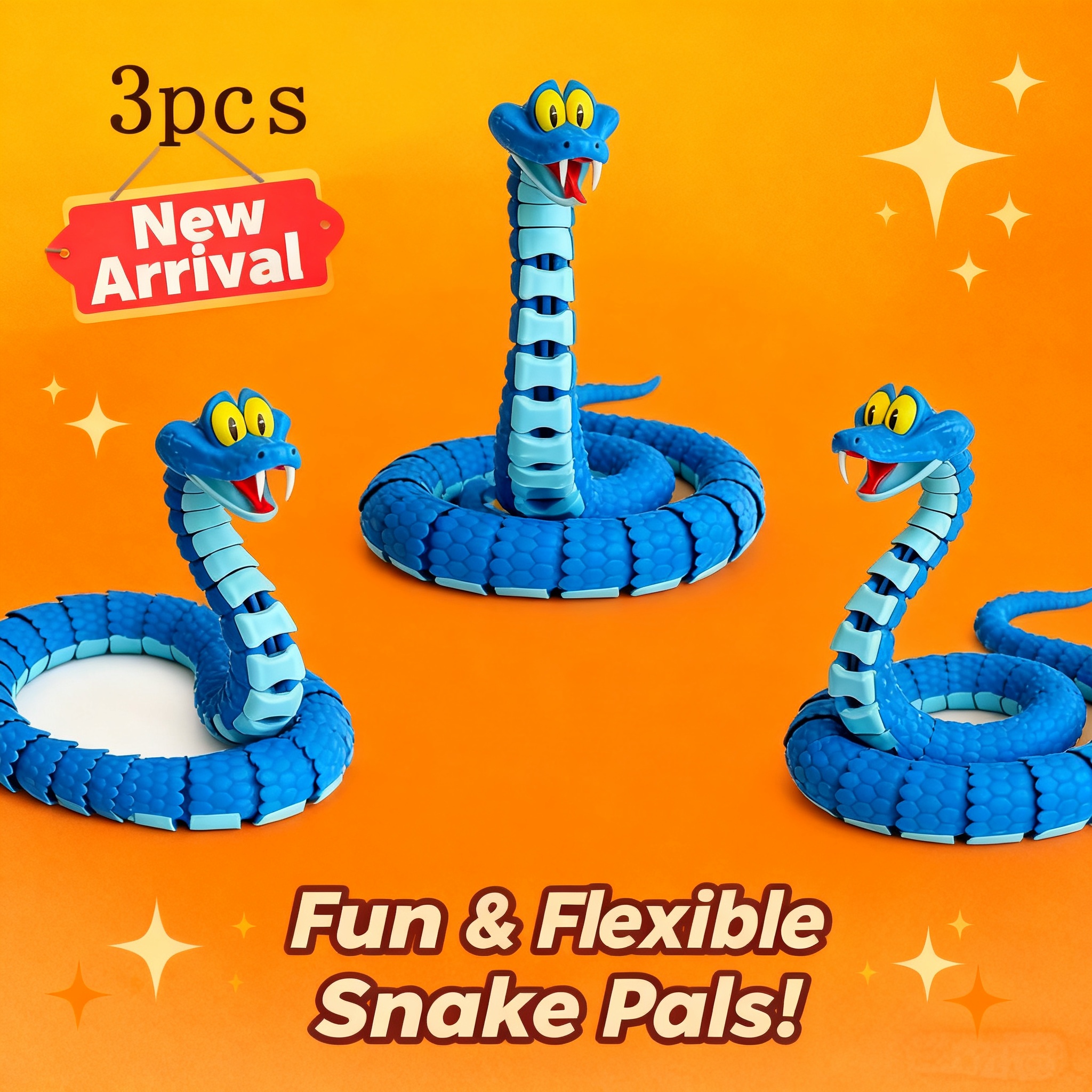 3D Printing Toys - Zootopia 3D Printed Gareth Snake Joint