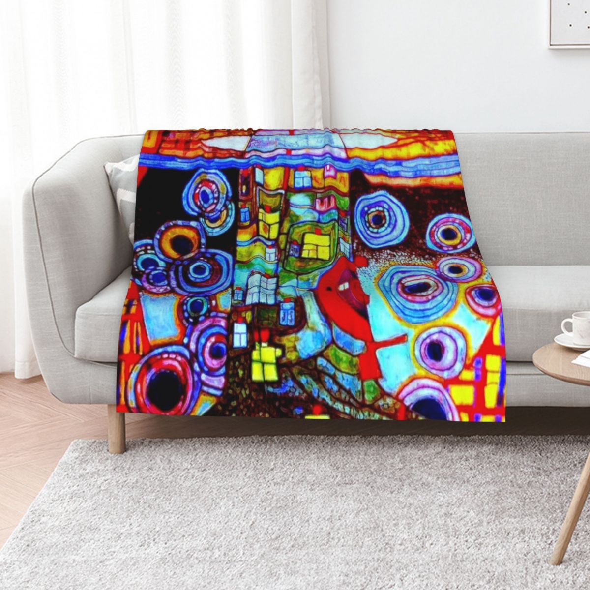 Qatar 813 neon Throw Blanket C - огляд і ціна 3D Printing Qatar