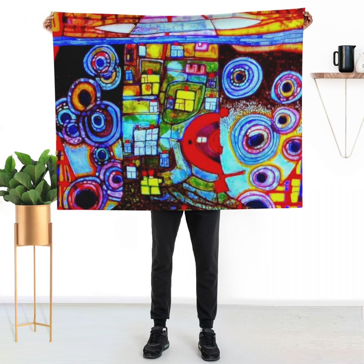 Qatar 813 neon Throw Blanket C - огляд і ціна 3D Printing Qatar
