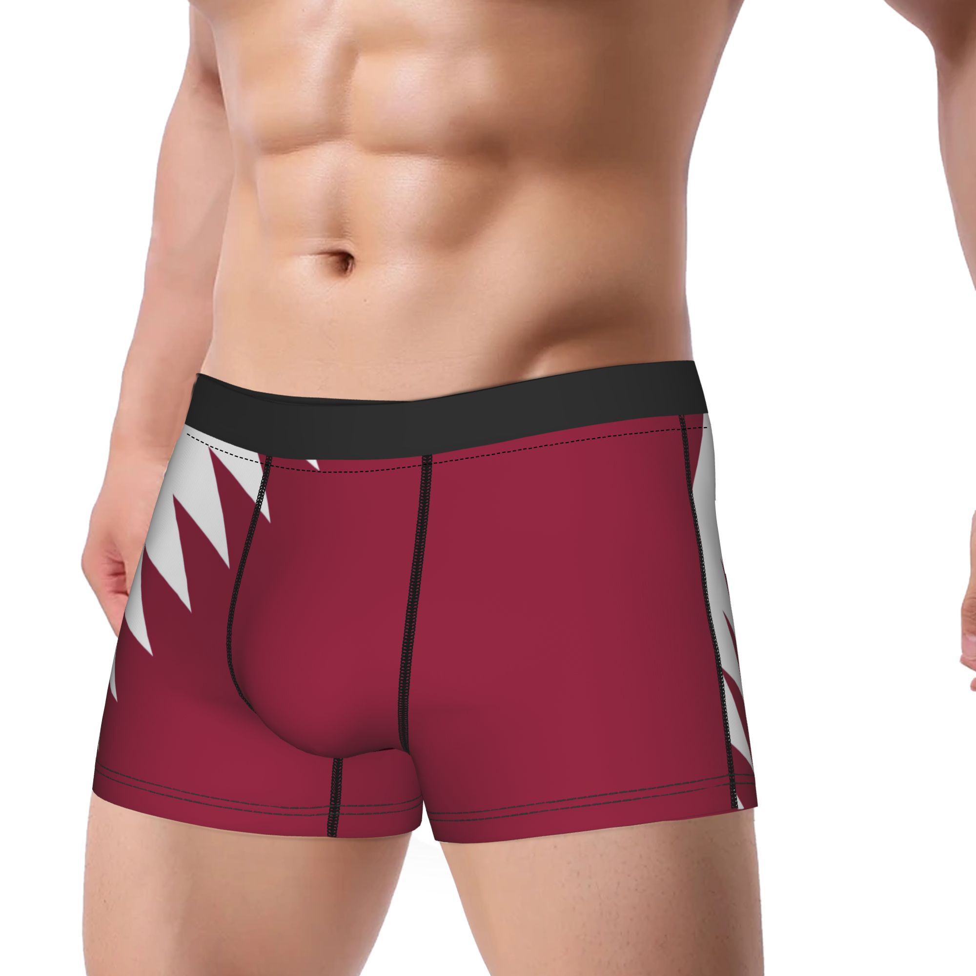Qatar Flag Emblem Underwear  N - огляд і ціна 3D Printing Qatar
