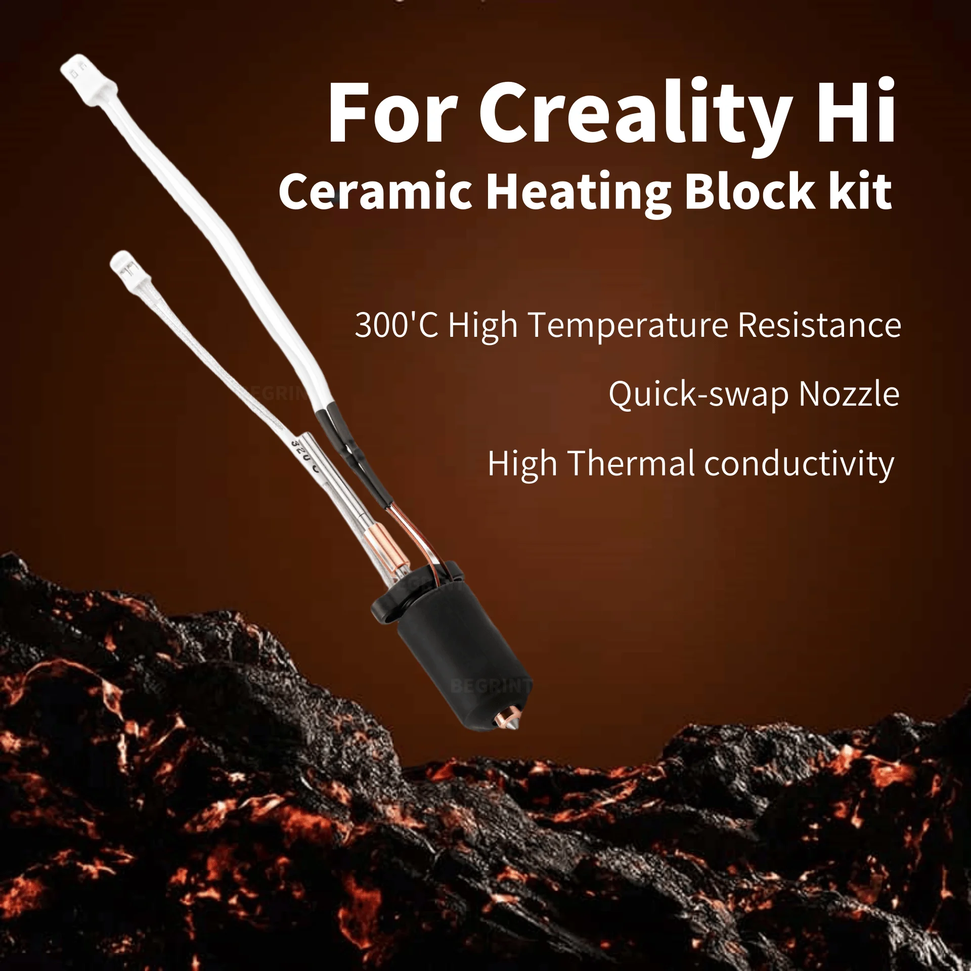 Upgrade Hotend Kit For Crealit - огляд і ціна 3D Printer Hotend Kit