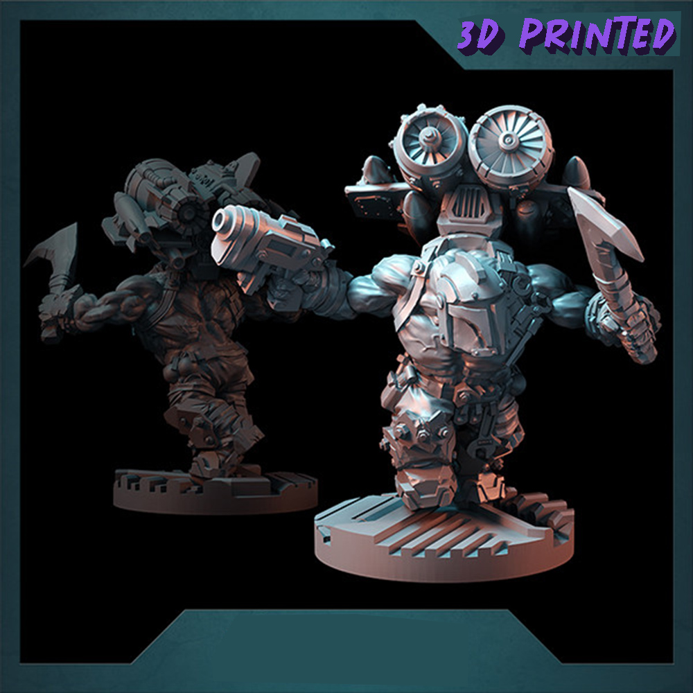 Rocket Orcs  Armour Miniature, - огляд і ціна 3D Printing Jobs