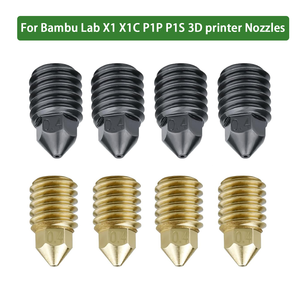 High Flow Hardened Steel Brass - огляд і ціна 3D Printer Nozzle Brass