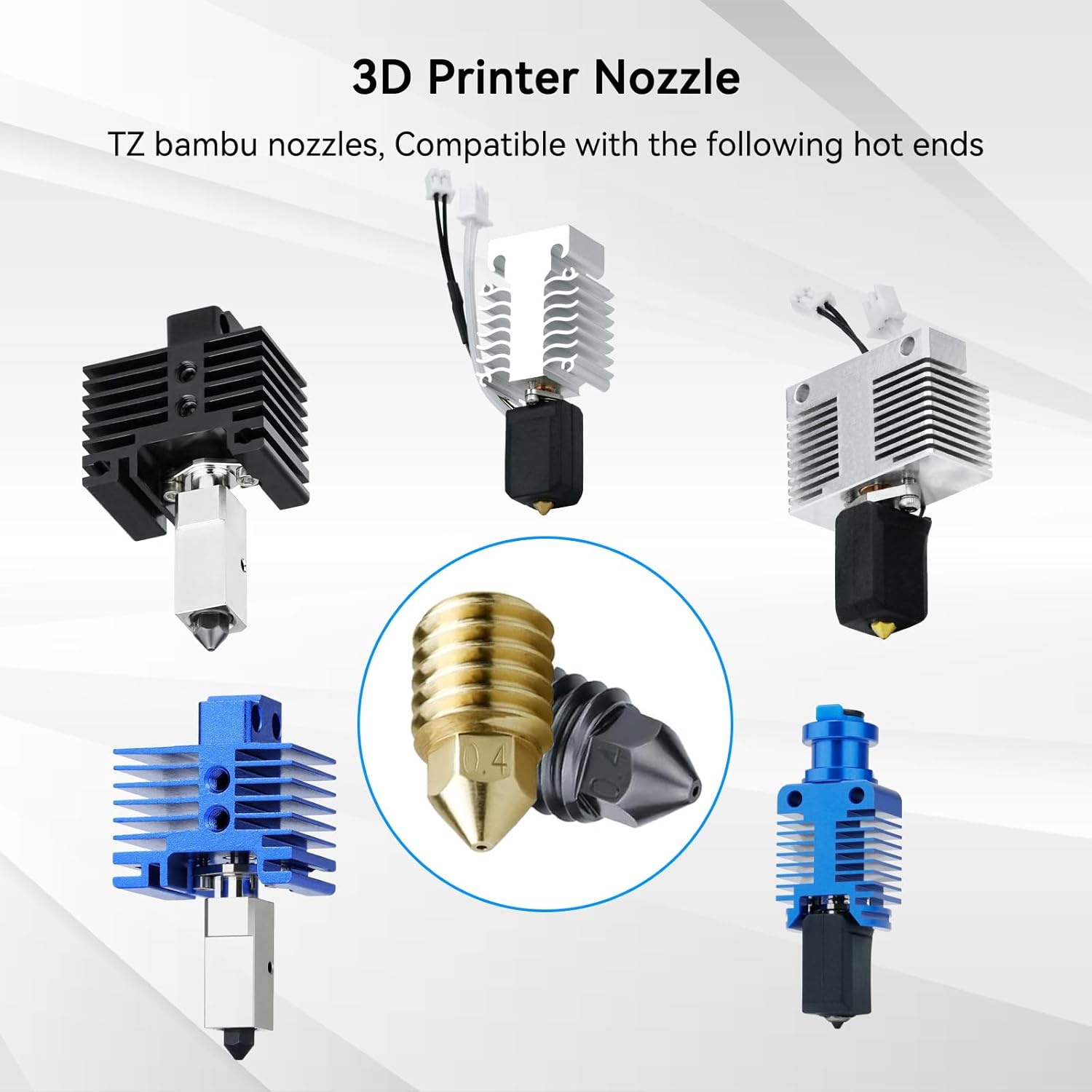 High Flow Hardened Steel Brass - огляд і ціна 3D Printer Nozzle Brass