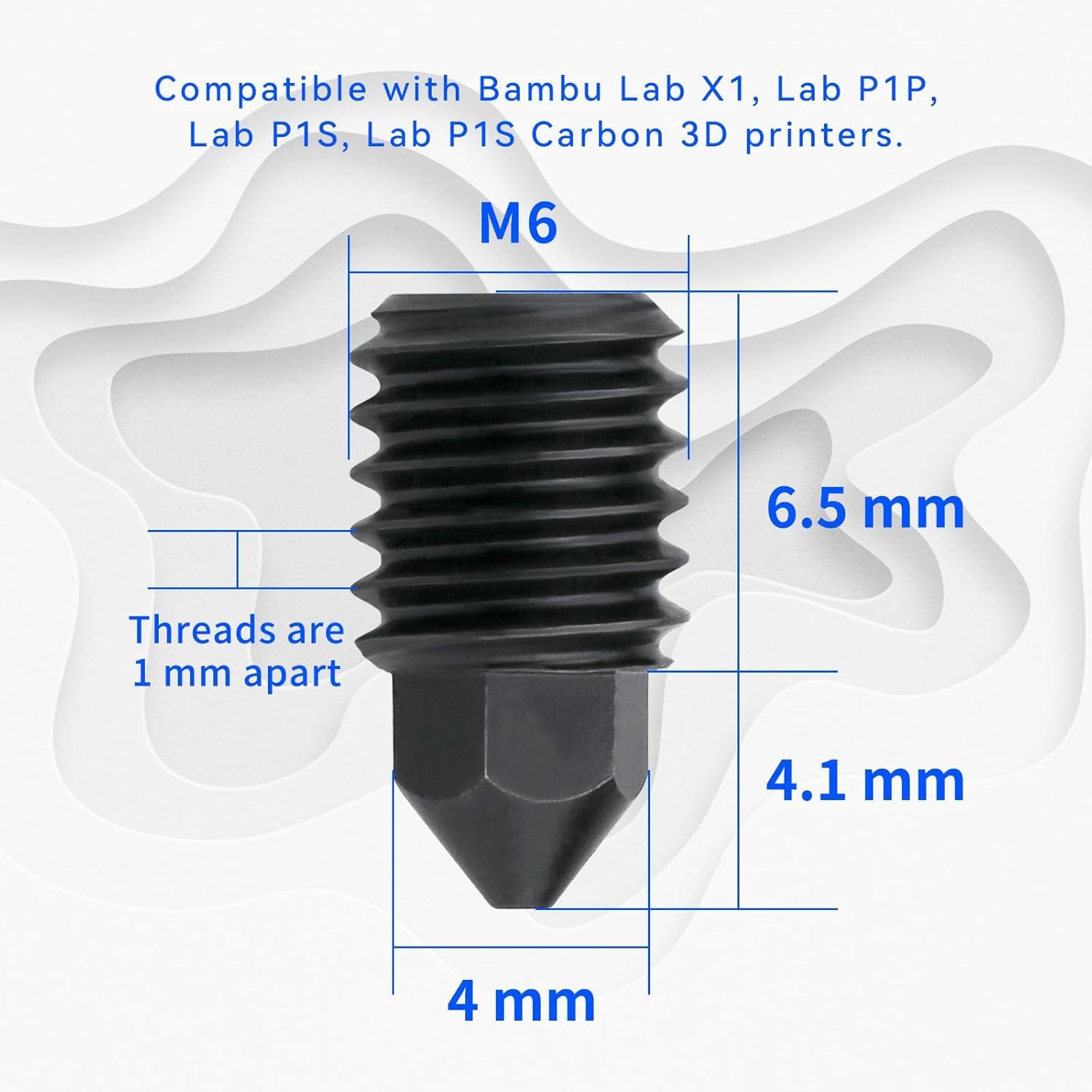 High Flow Hardened Steel Brass - огляд і ціна 3D Printer Nozzle Brass