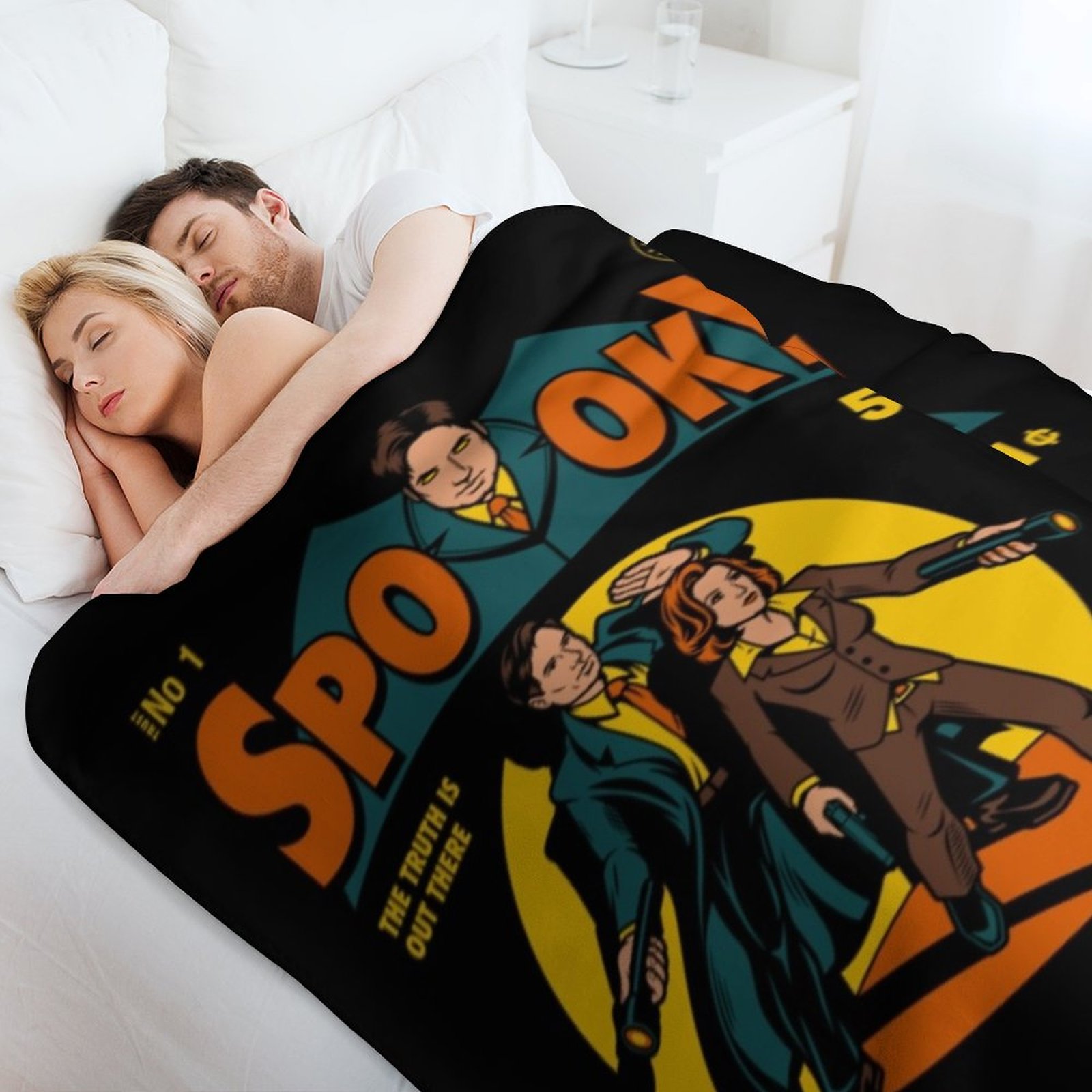 X Files, Spooky Comic Throw Bl - огляд і ціна 3D Printing File Free