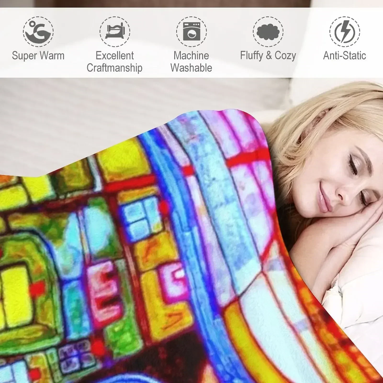 Qatar 813 neon Throw Blanket V - огляд і ціна 3D Printing Qatar