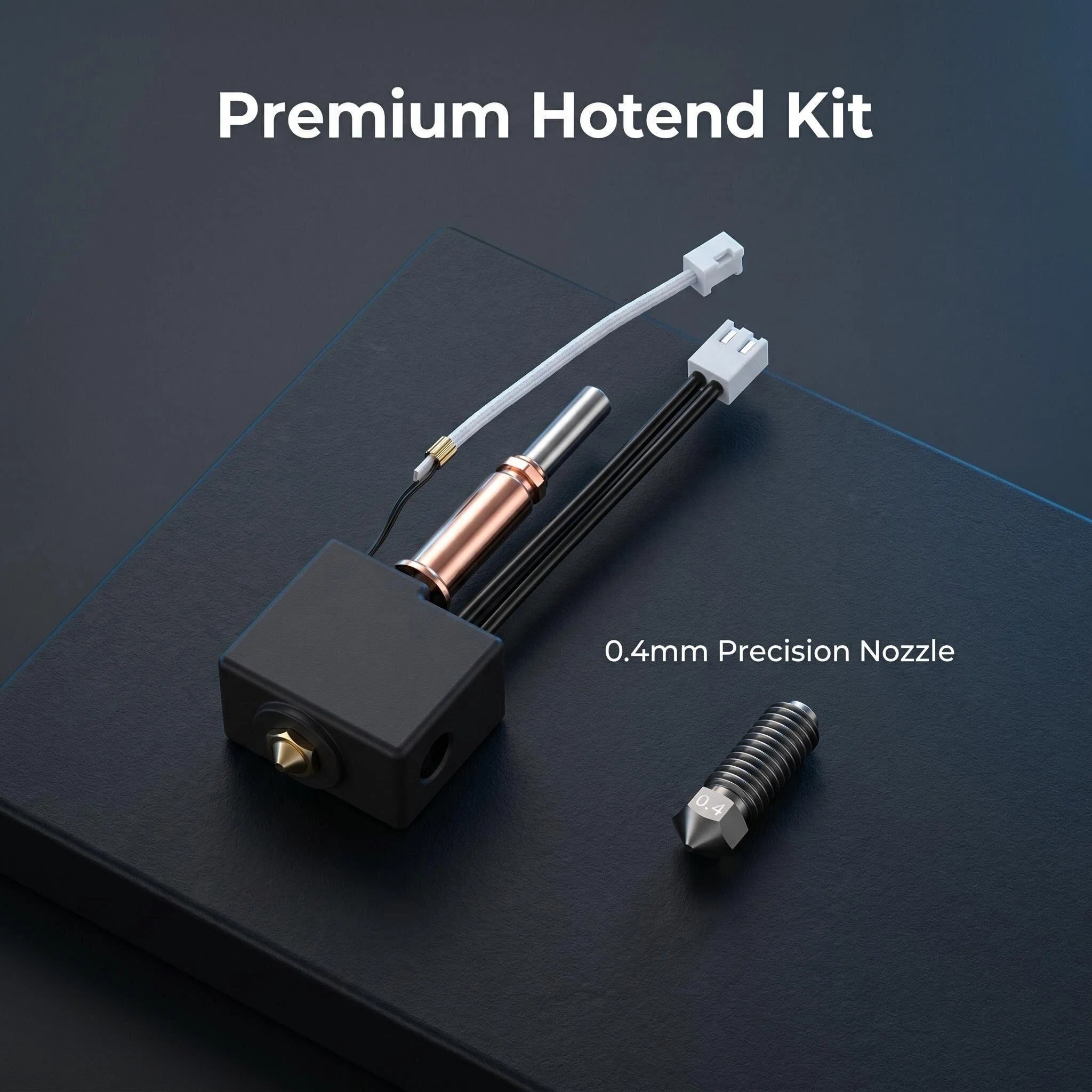 Kit Upgrade for Anycubic Kobra - огляд і ціна 3D Printer Nozzle Brass