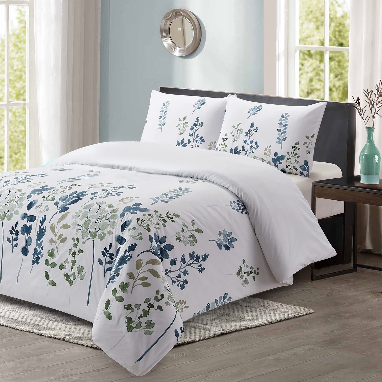 White Floral Three Piece Duvet - огляд і ціна 3D Printing Examples