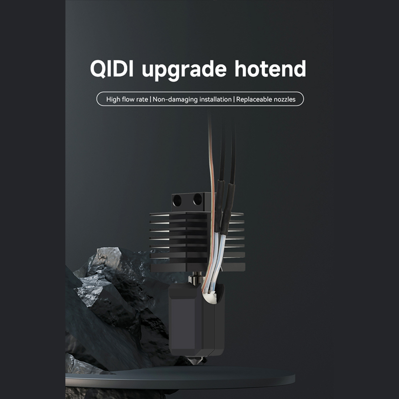 Hotend For Qidi X plus 3 / X m - огляд і ціна Nozzle 0.4Mm Hardened