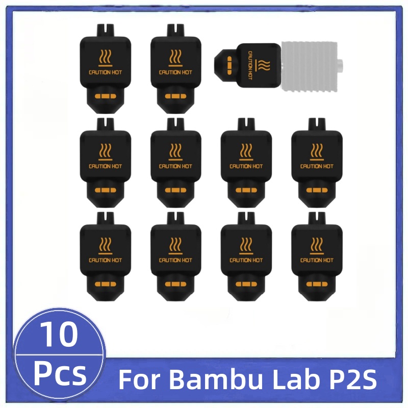 10Pcs Black Silicone Sock for  - огляд і ціна 3D Printer Hotend Kit