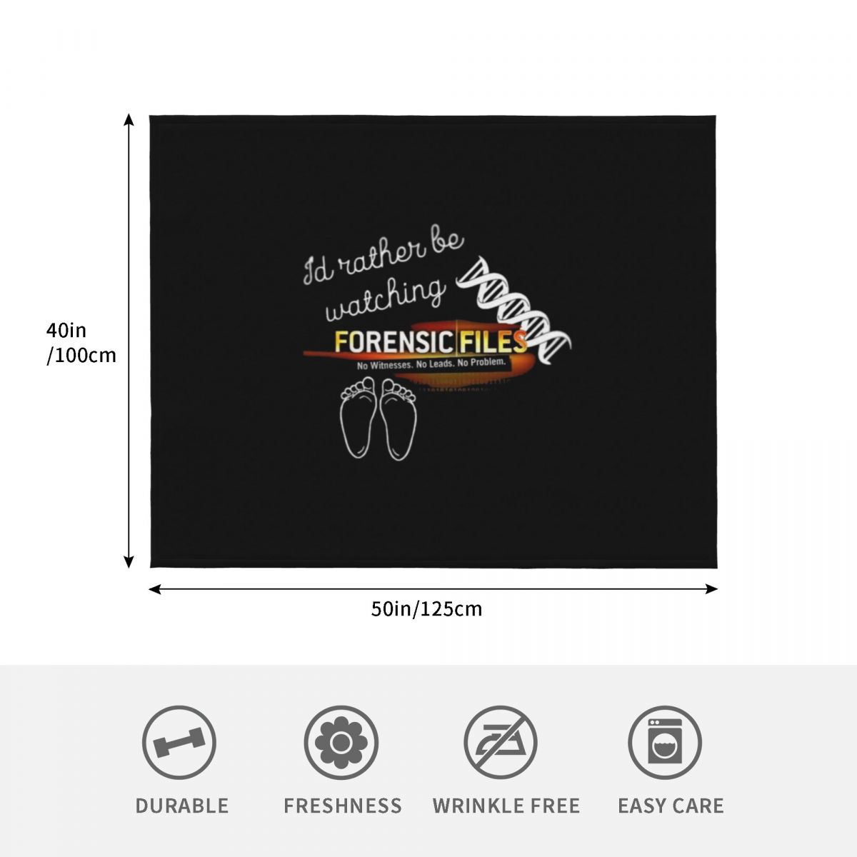 I'd Rather be Watching Forensi - огляд і ціна 3D Printing File Free