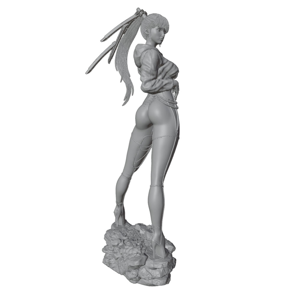 75/100/120/150mm Sexy Girl Res - огляд і ціна 3D Printing Jobs