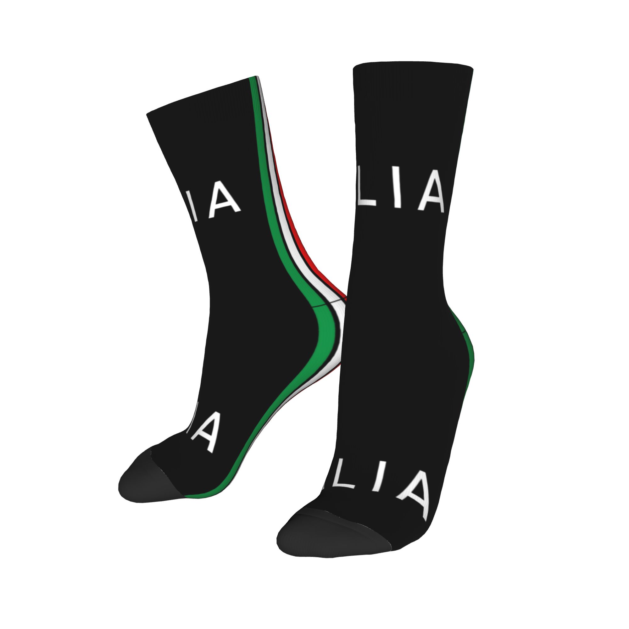 Cute Mens Italy Flag Dress Soc - огляд і ціна 3D Printing Qatar