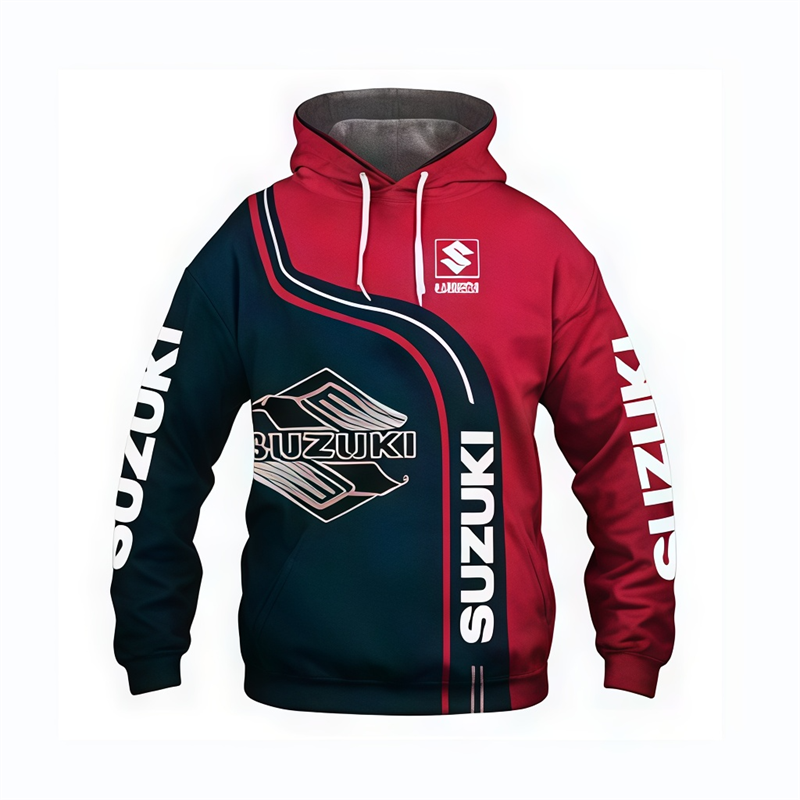 Suzuki men's casual hoodie, 3D - огляд і ціна 3D Printing Enthusiast