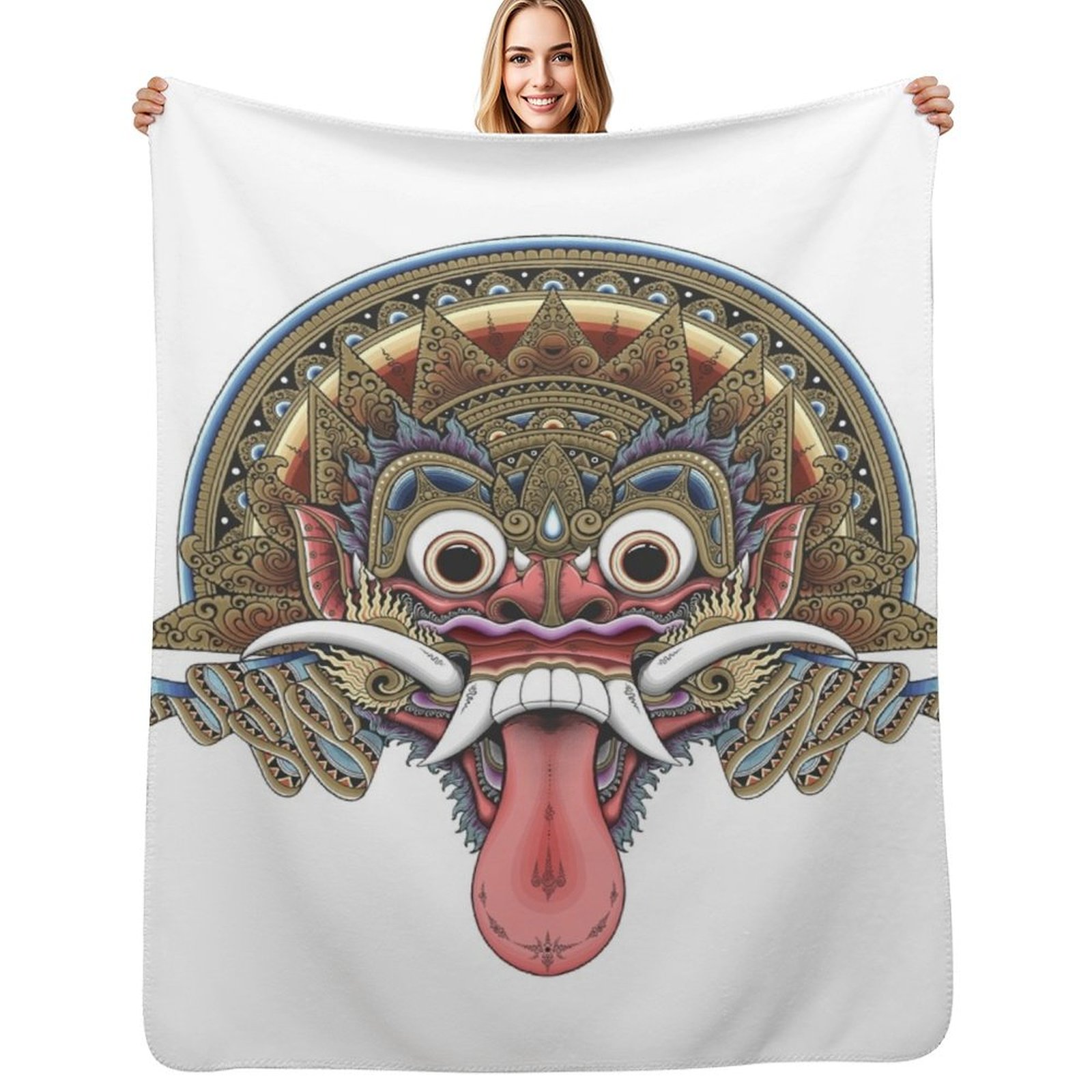 Bali Boma Throw Blanket Machin - огляд і ціна 3D Printing Bali