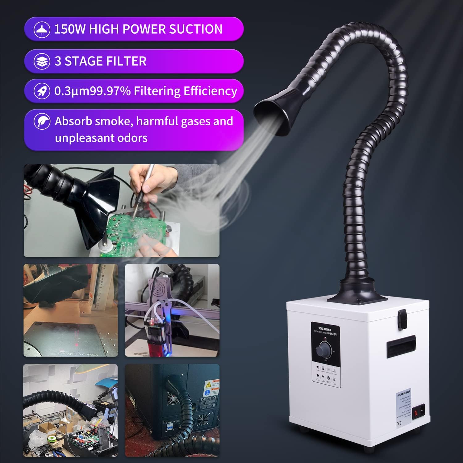 KNOKOO FES150 Industrial Laser - огляд і ціна 3D Printing Industrial