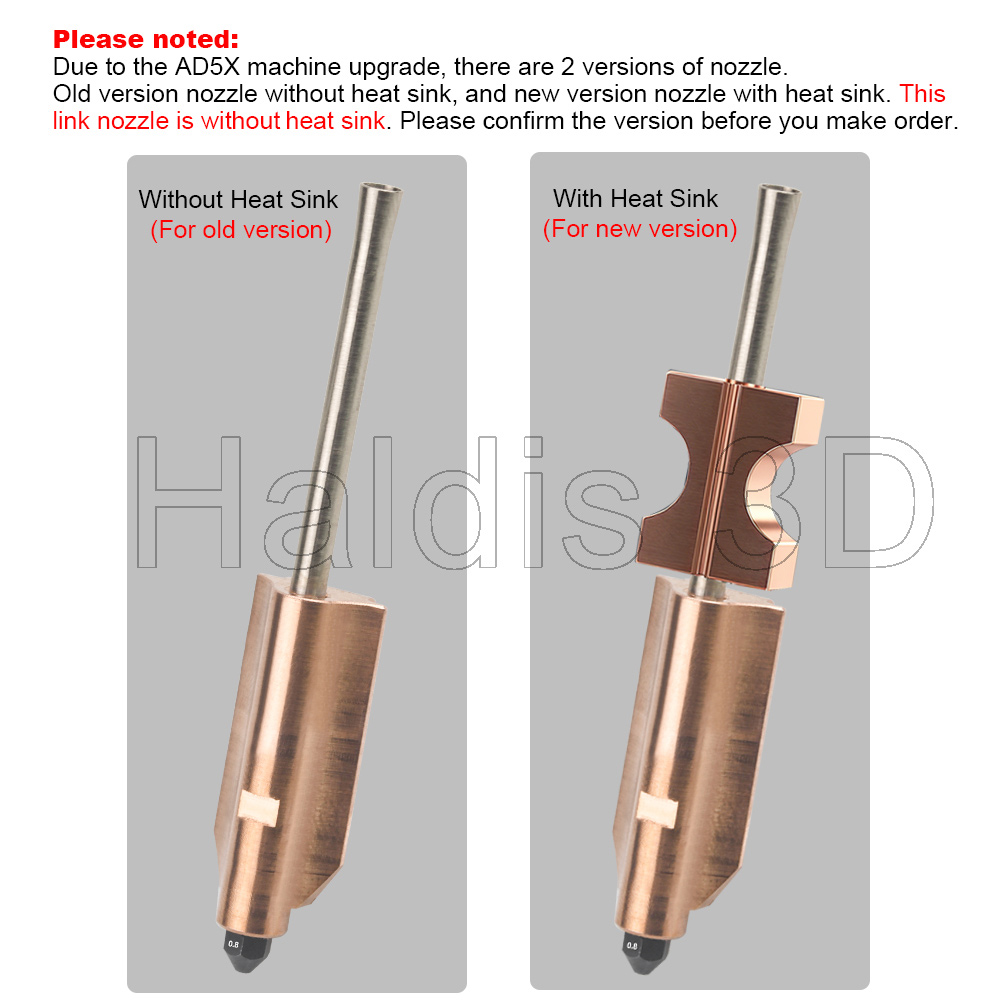 Bimetallic Nozzle For Flashfor - огляд і ціна Nozzle 0.4Mm Hardened