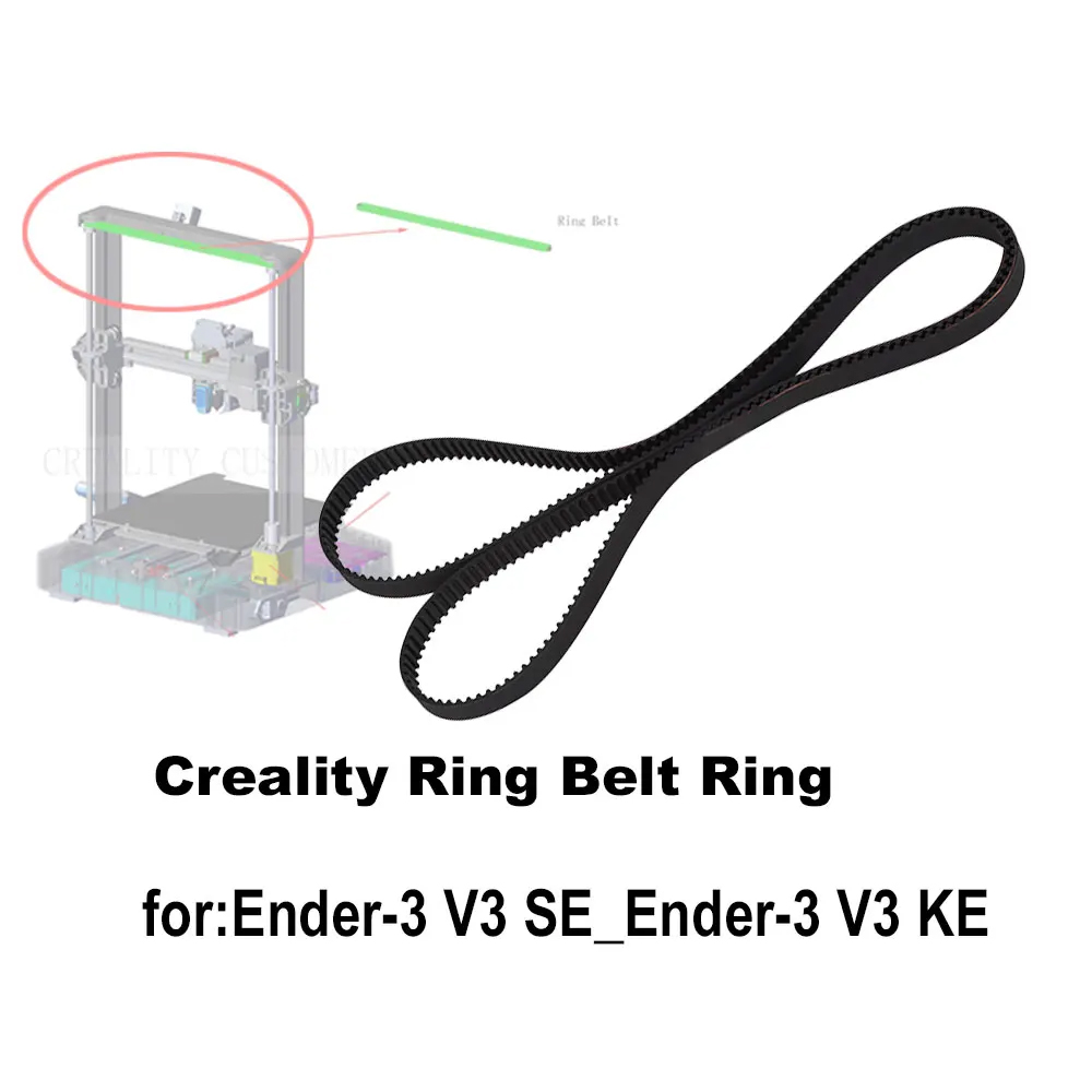Closed Ring Synchronous Belt F - огляд і ціна 3D Printing Z Axis