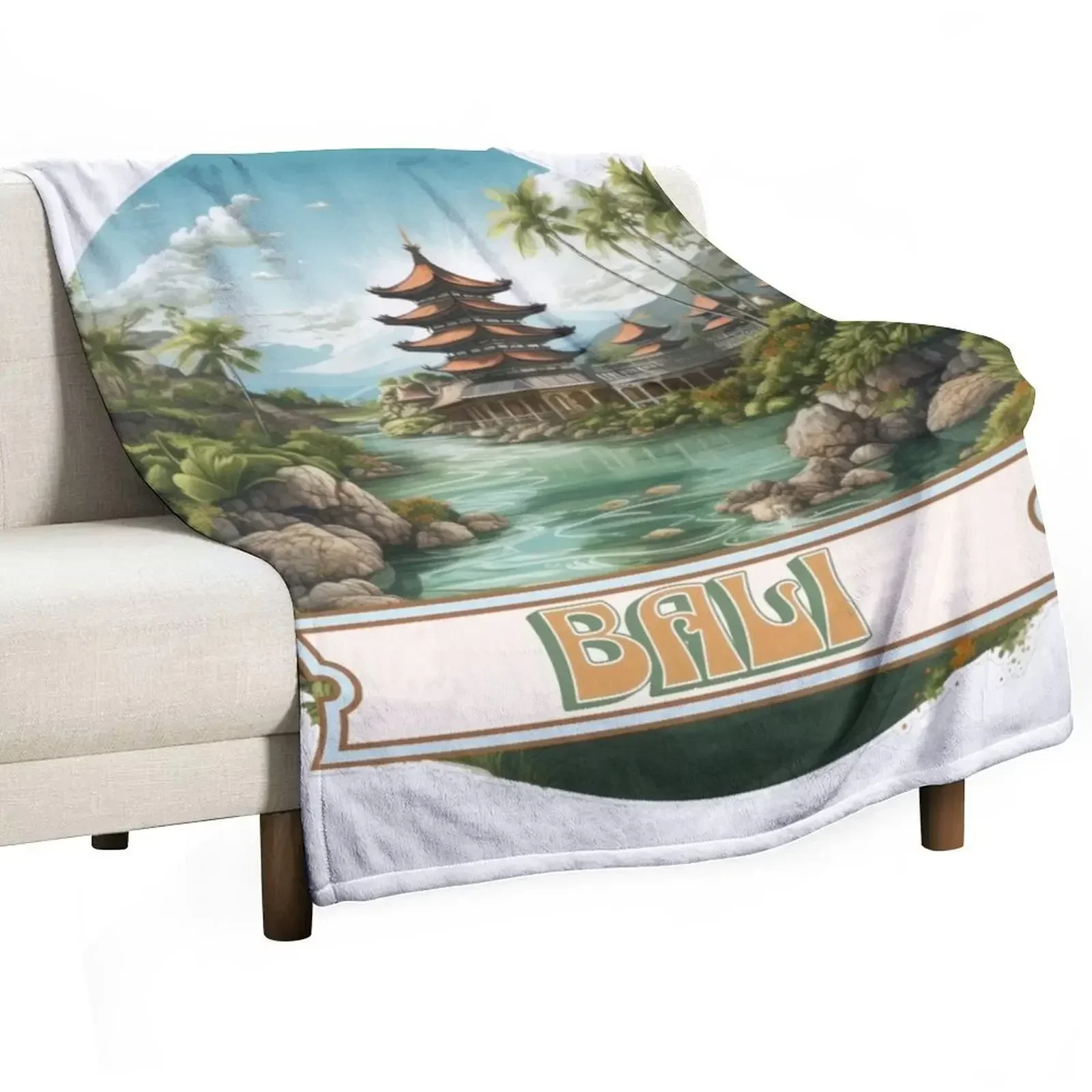 Bali Indonesia Throw Blanket P - огляд і ціна 3D Printing Bali