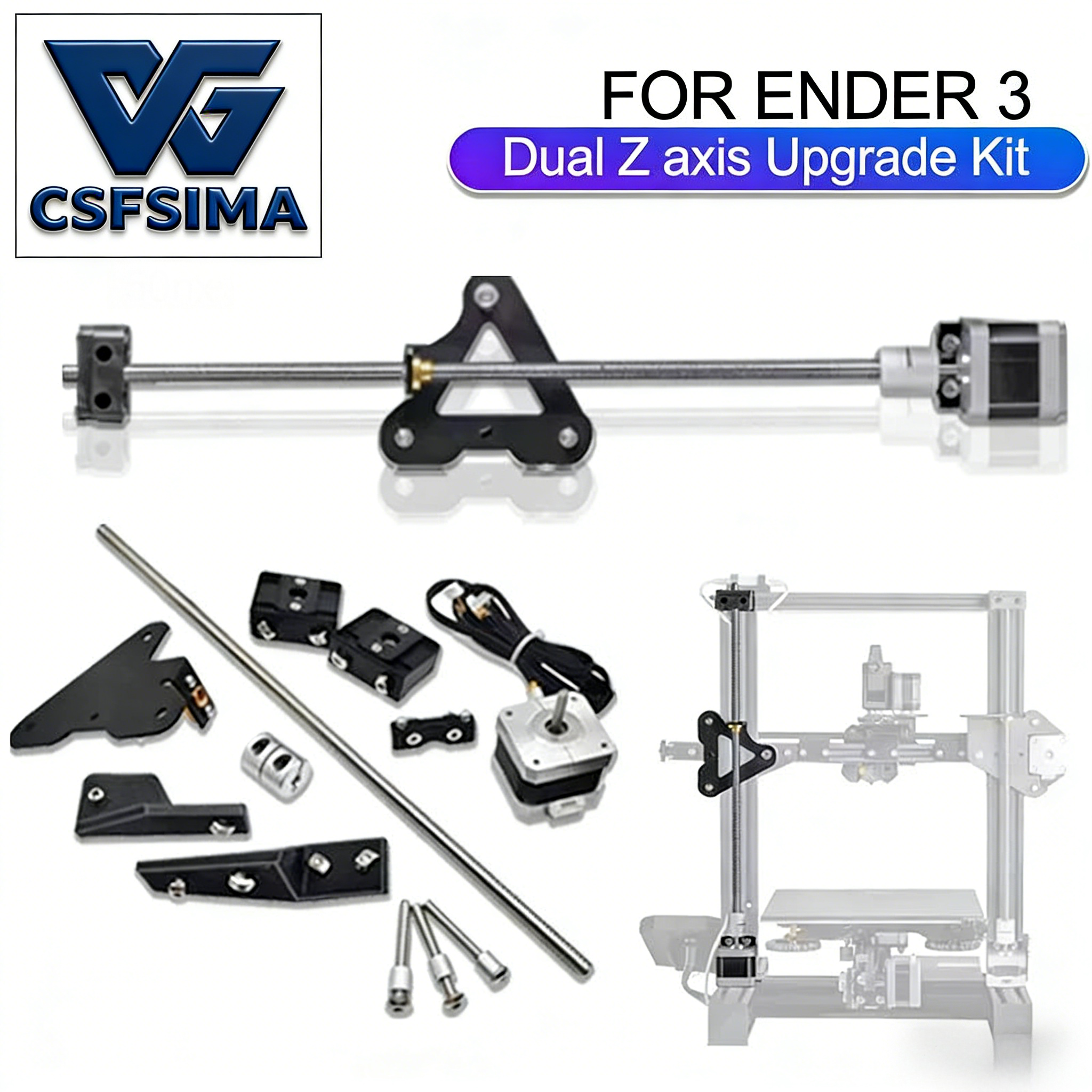 Dual Z-Axis Kit with Lead Scre - огляд і ціна 3D Printing Z Axis