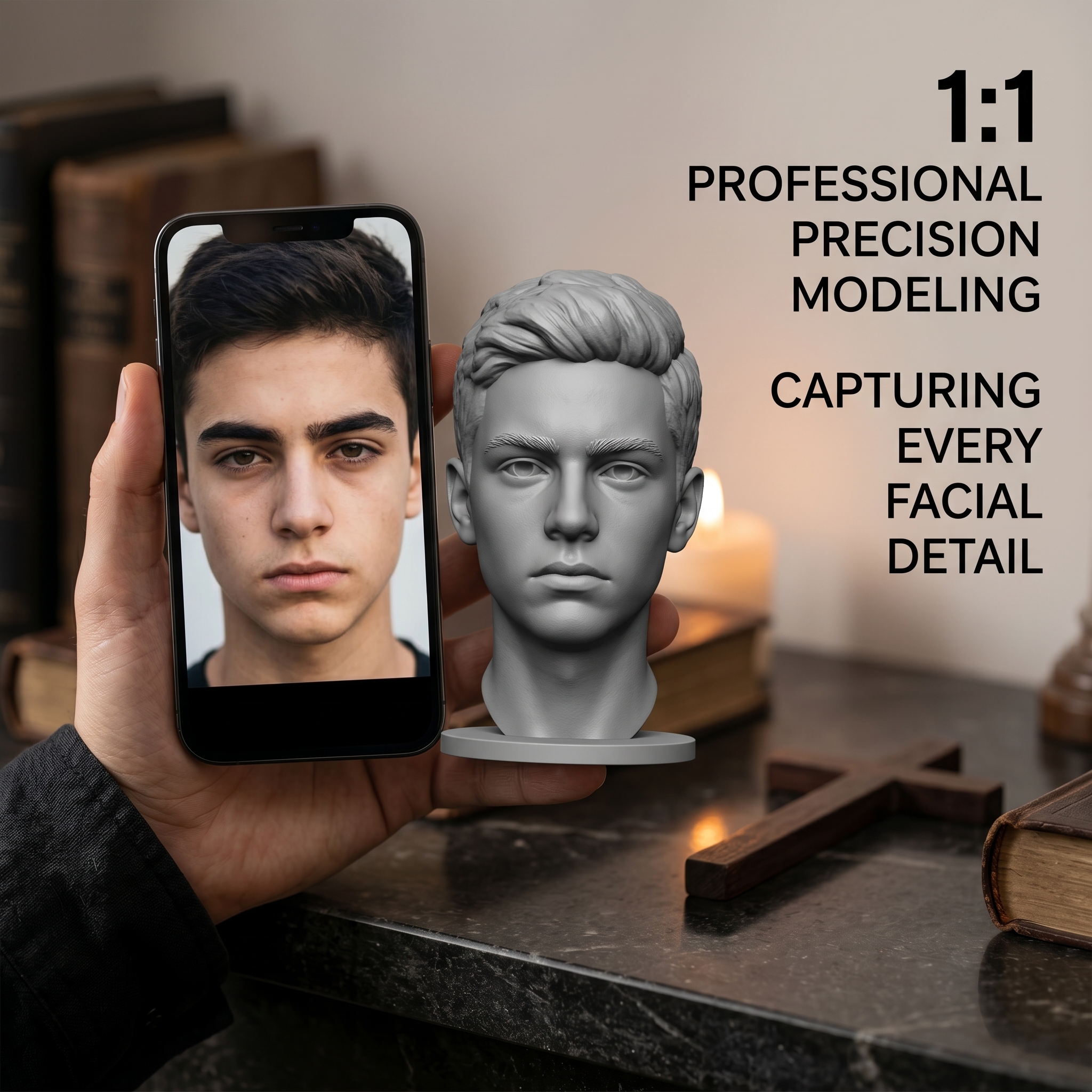 Personalized 3D Printed Bust F - огляд і ціна 3D Printing Jobs
