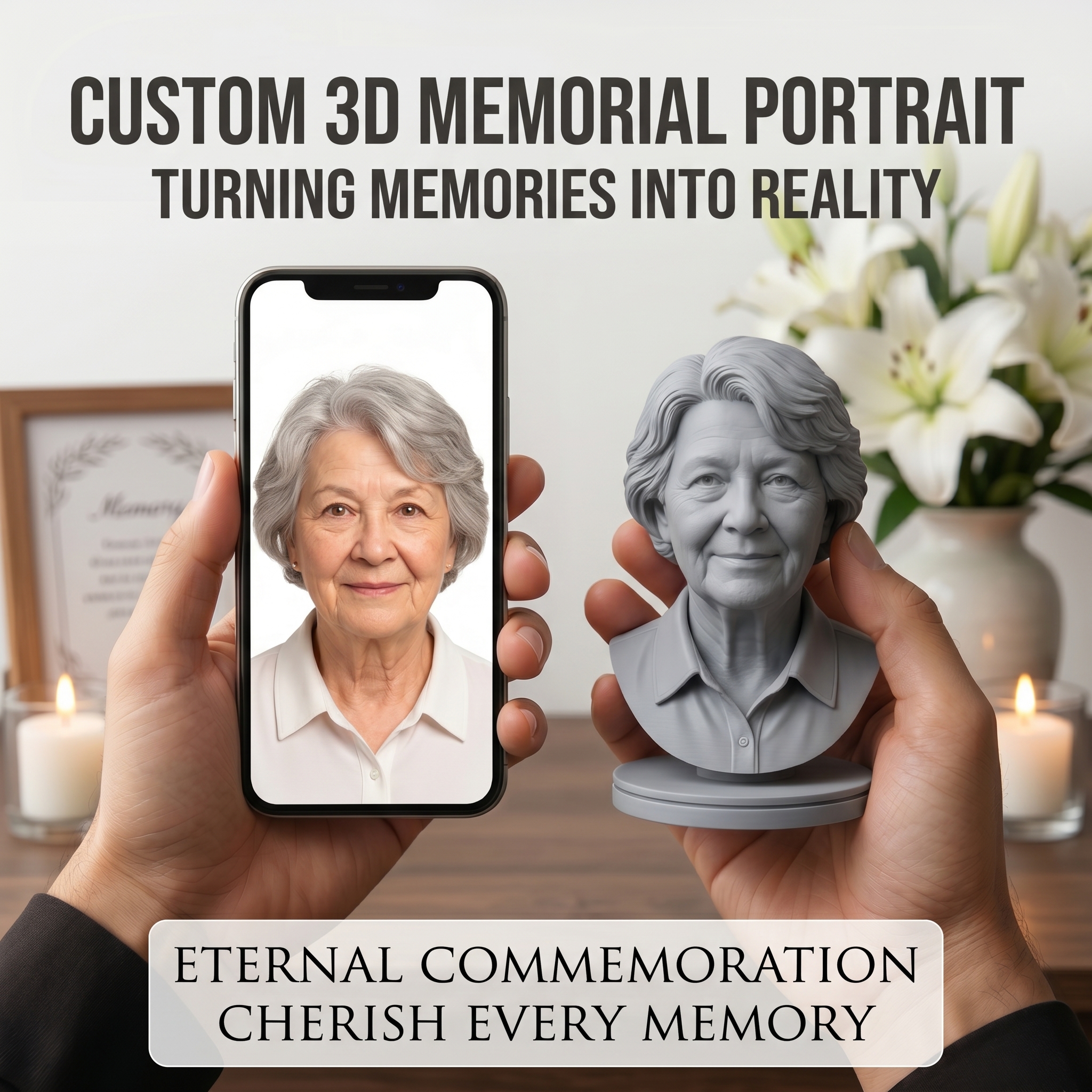 Personalized 3D Printed Bust F - огляд і ціна 3D Printing Jobs