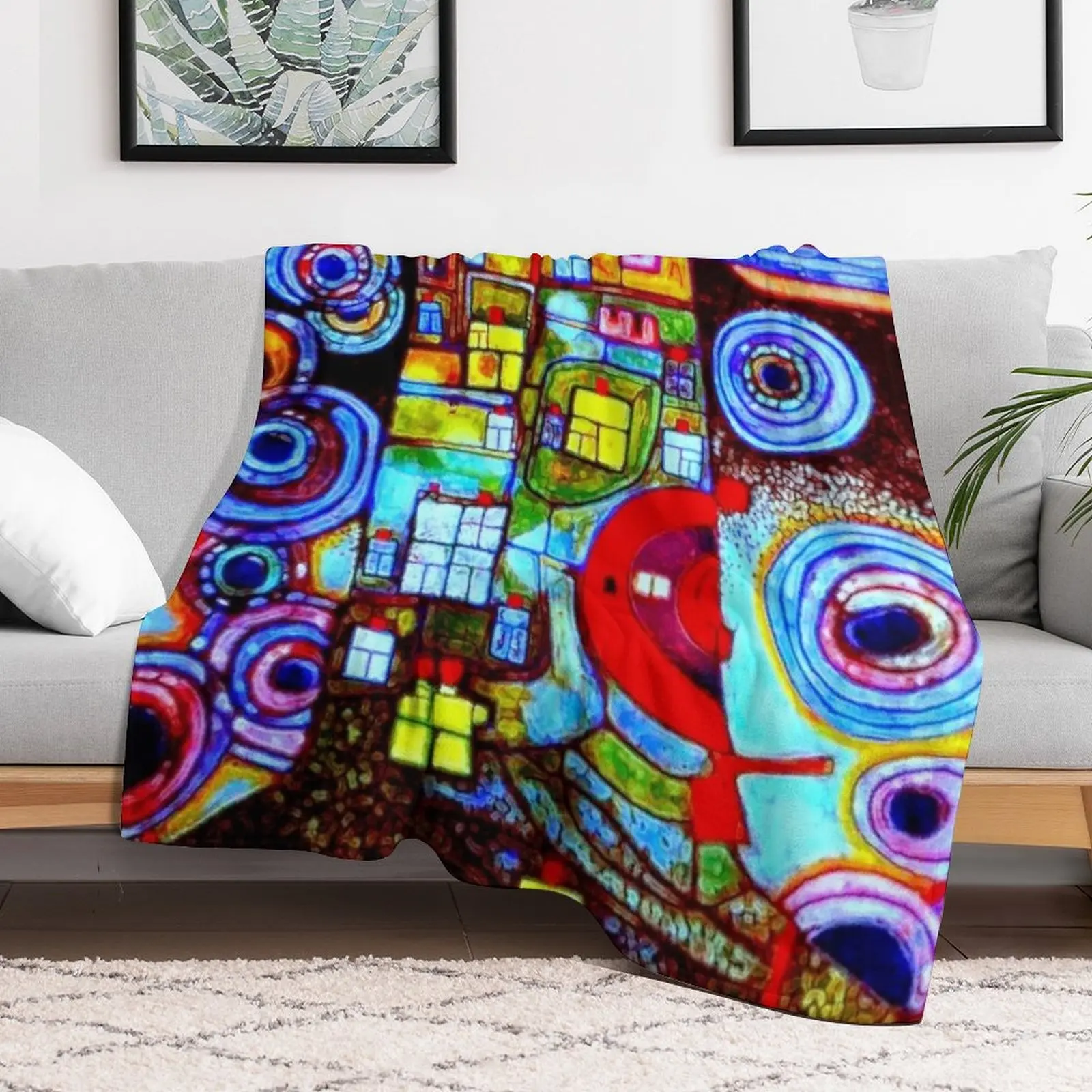 Qatar 813 neon Throw Blanket S - огляд і ціна 3D Printing Qatar