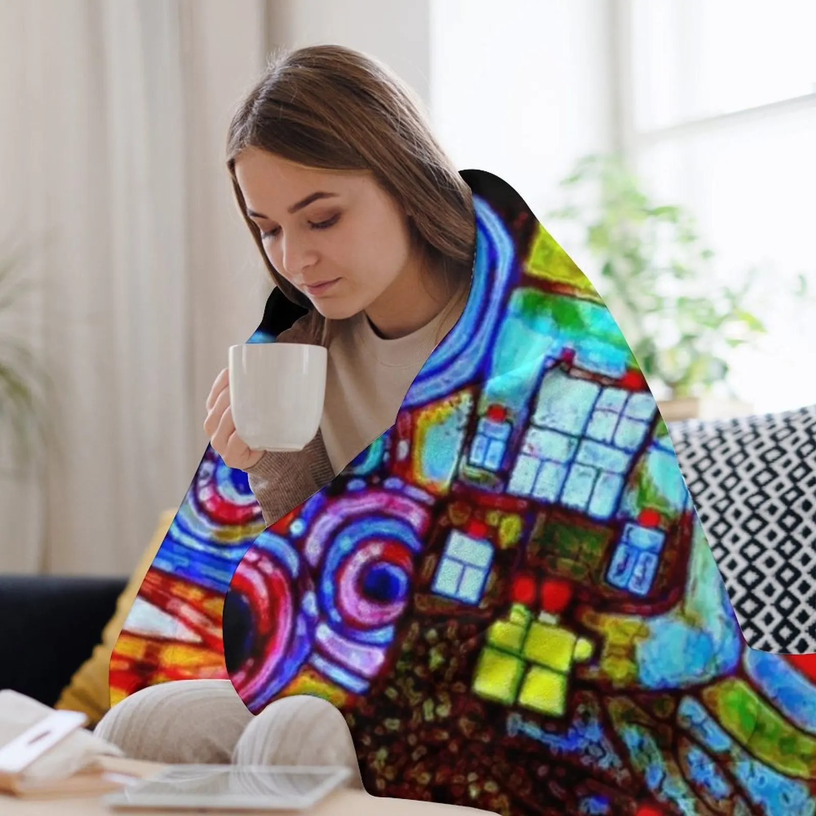 Qatar 813 neon Throw Blanket S - огляд і ціна 3D Printing Qatar