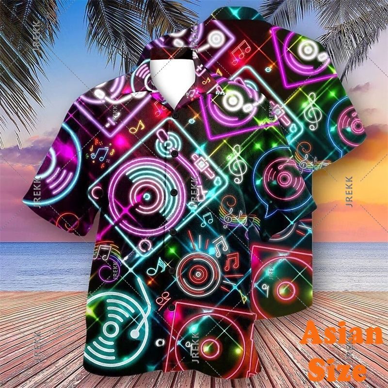 DJ Music Party Neon Print Hawa - огляд і ціна 3D Printing Guitar