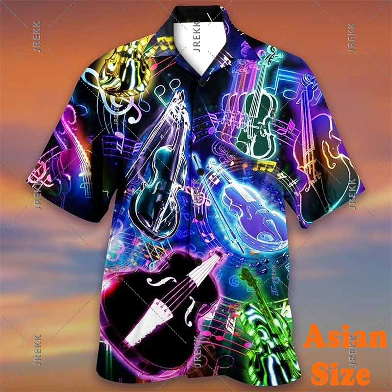 DJ Music Party Neon Print Hawa - огляд і ціна 3D Printing Guitar