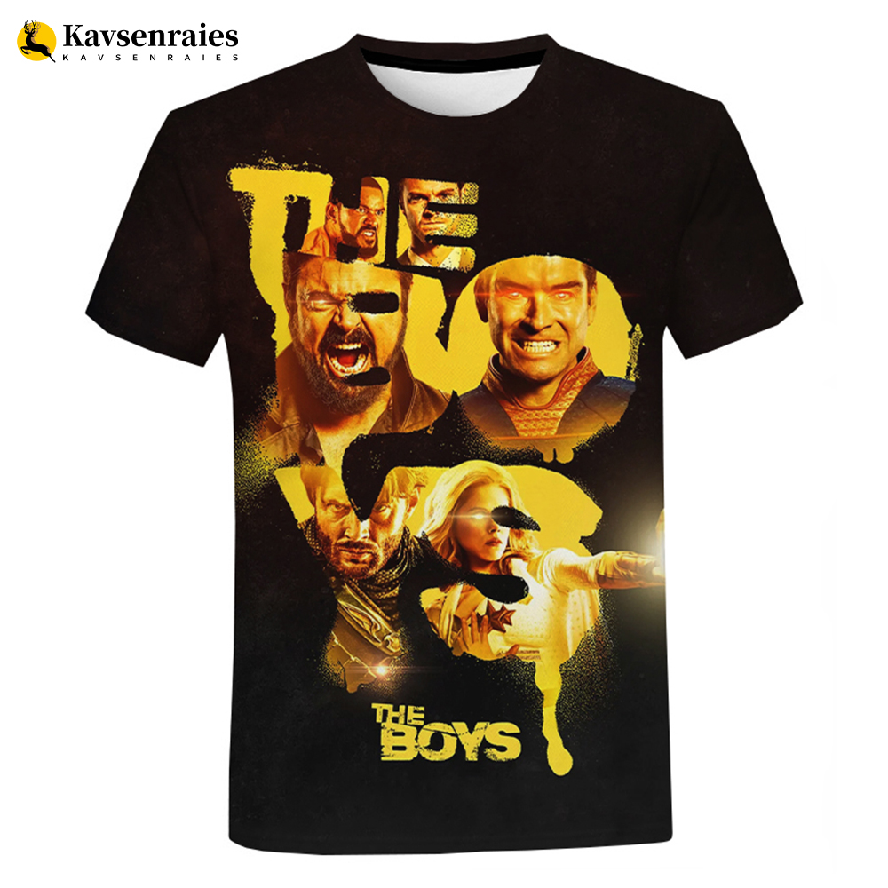 TV Series The Boys 3D T Shirt  - огляд і ціна 3D Printing Industrial