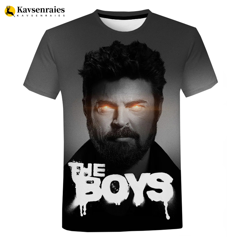 TV Series The Boys 3D T Shirt  - огляд і ціна 3D Printing Industrial