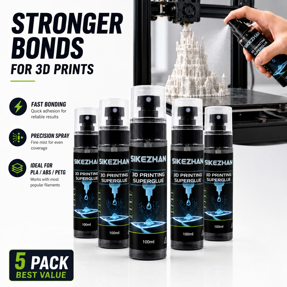 5Pcs 3D Printer Adhesive Spray - огляд і ціна 3D Printing Industry