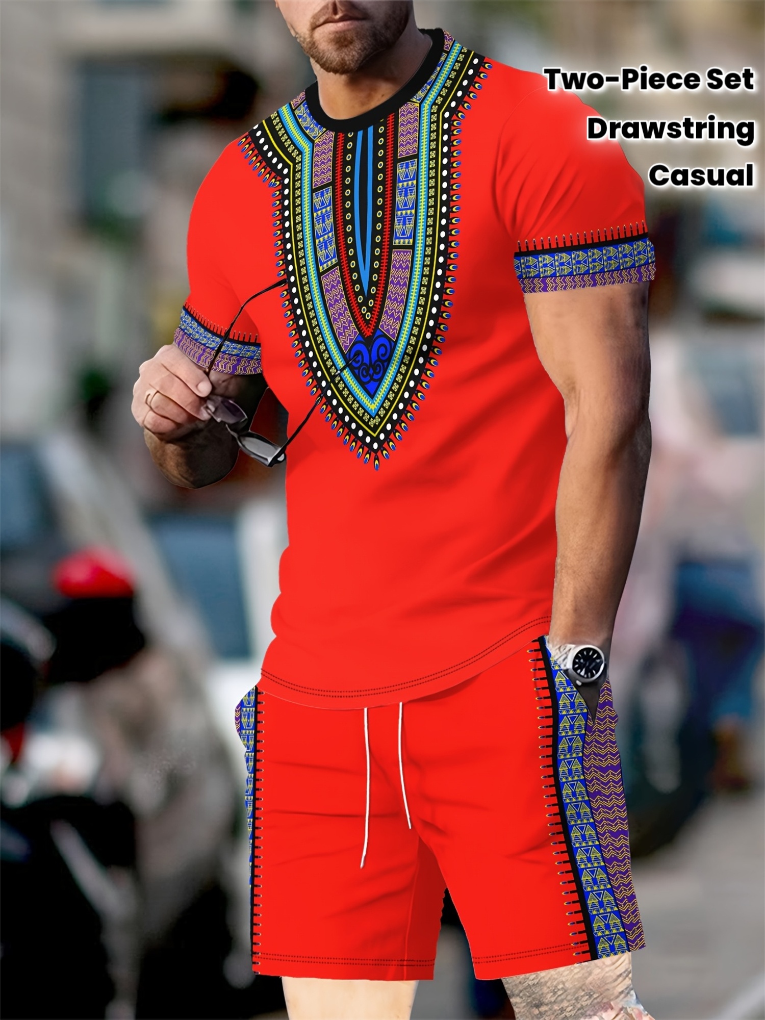 New Men's Suits African Dashik - огляд і ціна 3D Printing Examples