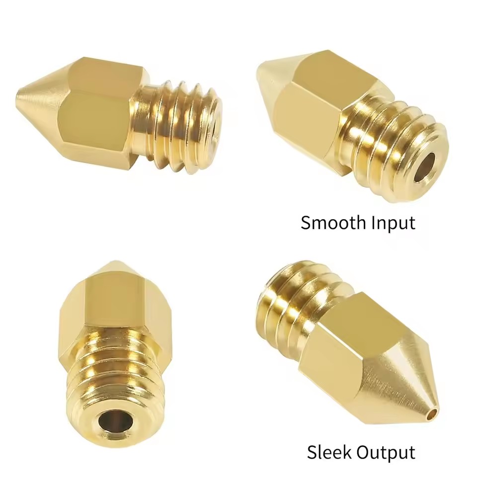 0.4mm MK8 Extruder Nozzle 3D P - огляд і ціна 3D Printer Nozzle Brass