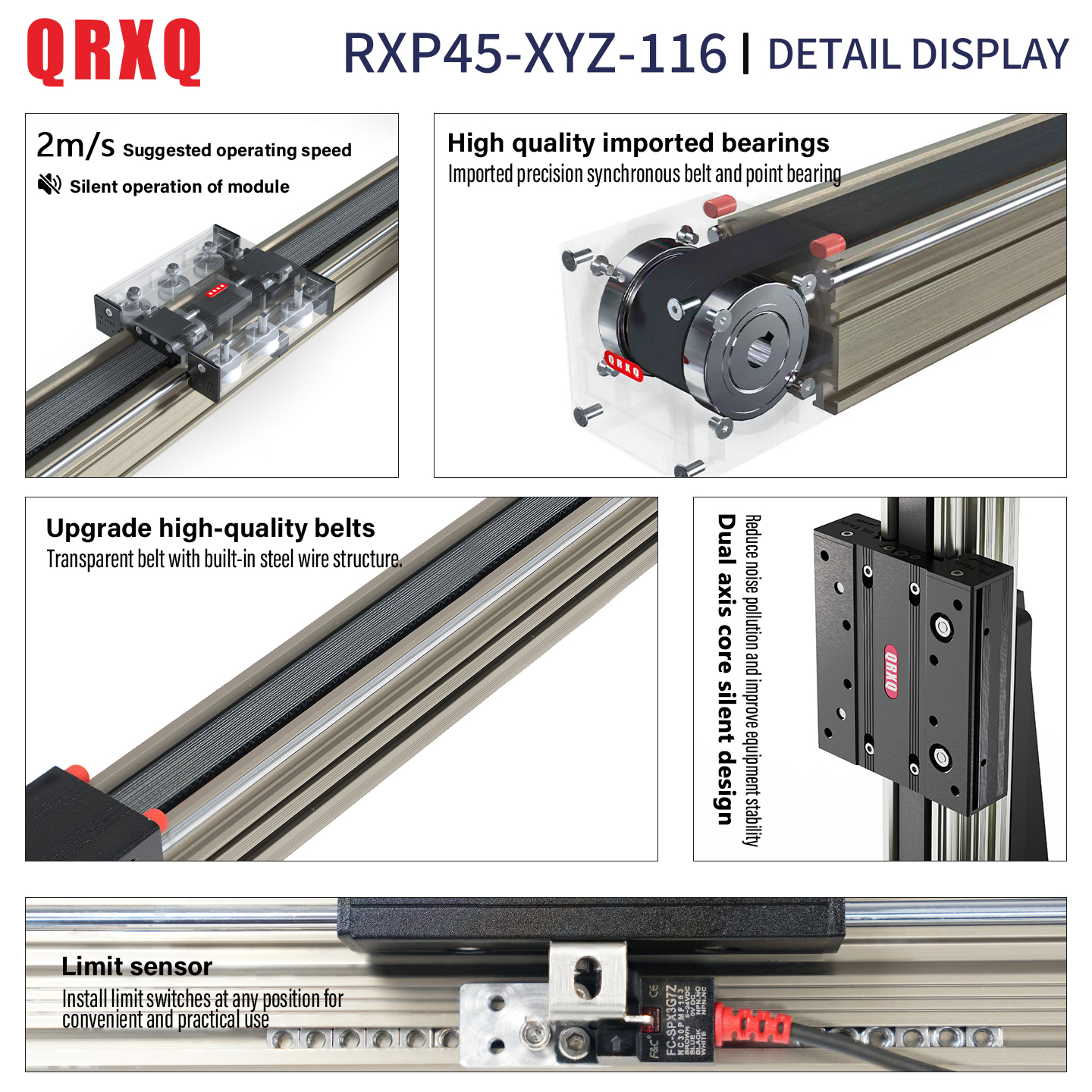 QRXQ RXP-XYZ-116 Dual X-axis G - огляд і ціна 3D Printing Industrial