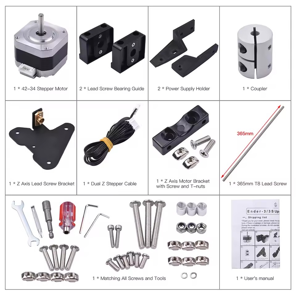 3D Printer Parts for Ender 3 D - огляд і ціна 3D Printing Z Axis