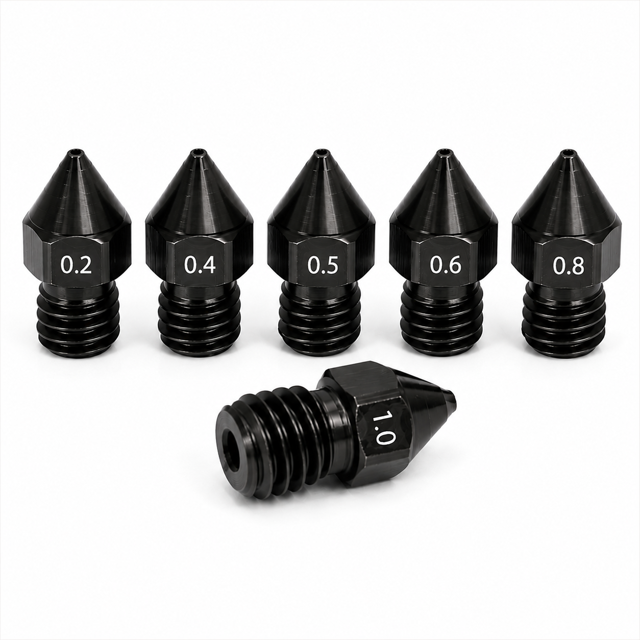 Super Hardened Steel Nozzle MK - огляд і ціна 3D Printer Hotend Kit
